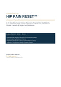 Hip Pain Reset™ — 21-Day Digital Recovery Program Cover