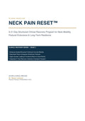 Neck Pain Reset™ — 21-Day Digital Recovery Program Cover