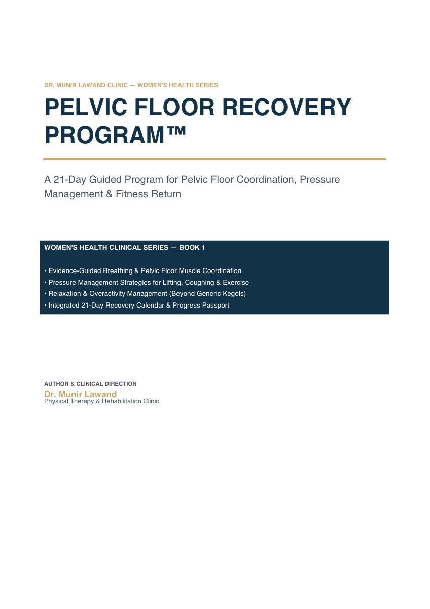 Pelvic Floor Recovery Program™ — 21-Day Guided Recovery Cover