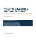Prenatal Movement & Strength Program™ — Guided Pregnancy Exercise Cover