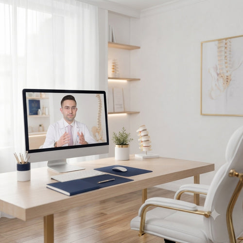 Online physical therapy consultation with Dr. Munir Lawand